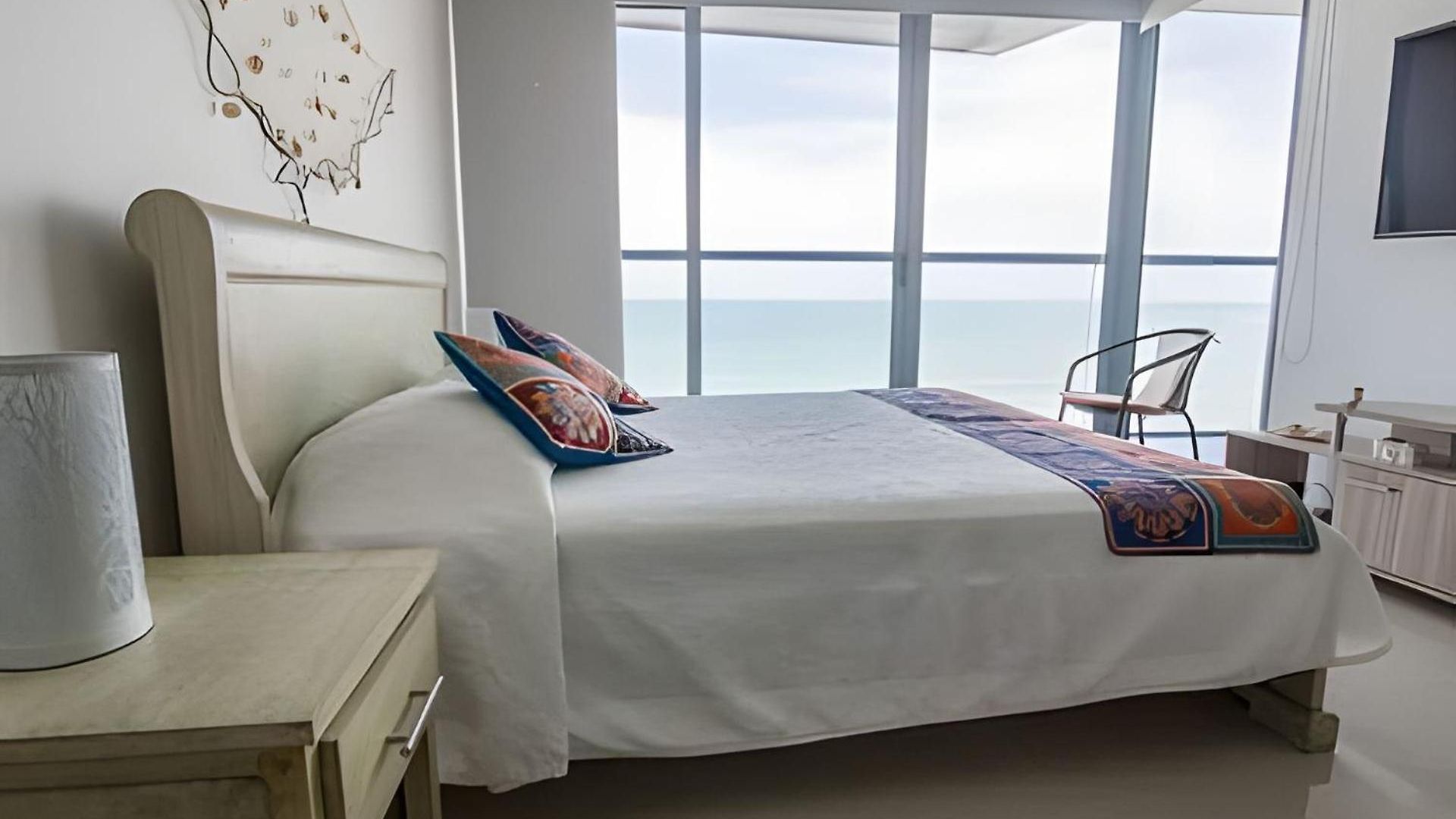 Morros City-espectacular Apto Vista Al Mar Piso 8 Apartamento Cartagena