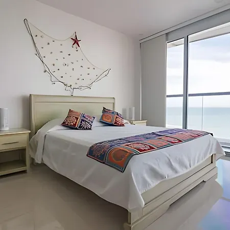 Morros City-espectacular Apto Vista Al Mar Piso 8 Cartagena